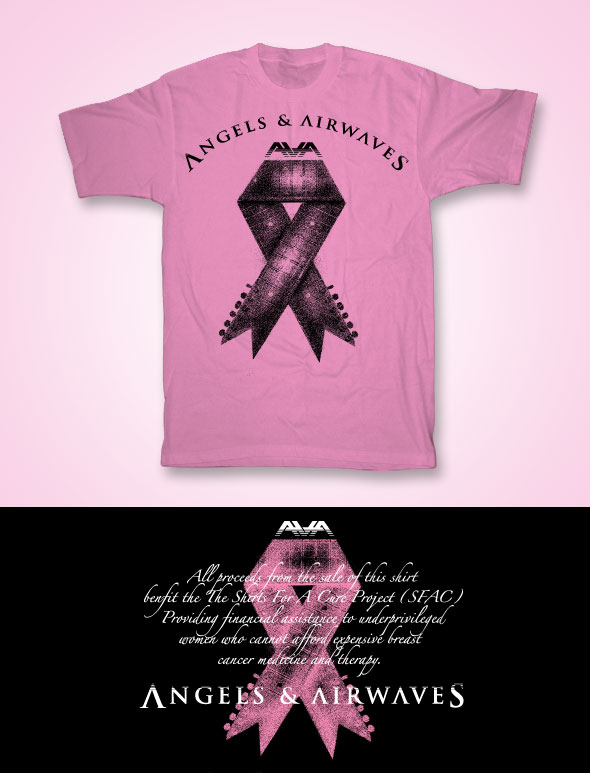 Angels & Airwaves Shirts for a Cure (SFAC)