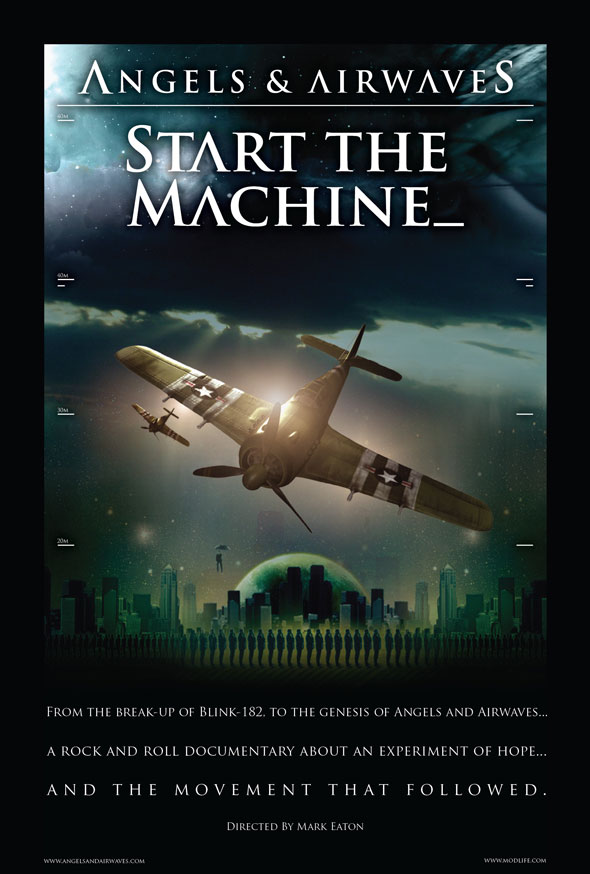 Angels & Airwaves - Start The Machine Poster