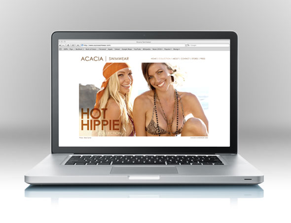 Acacia Swimwear Website