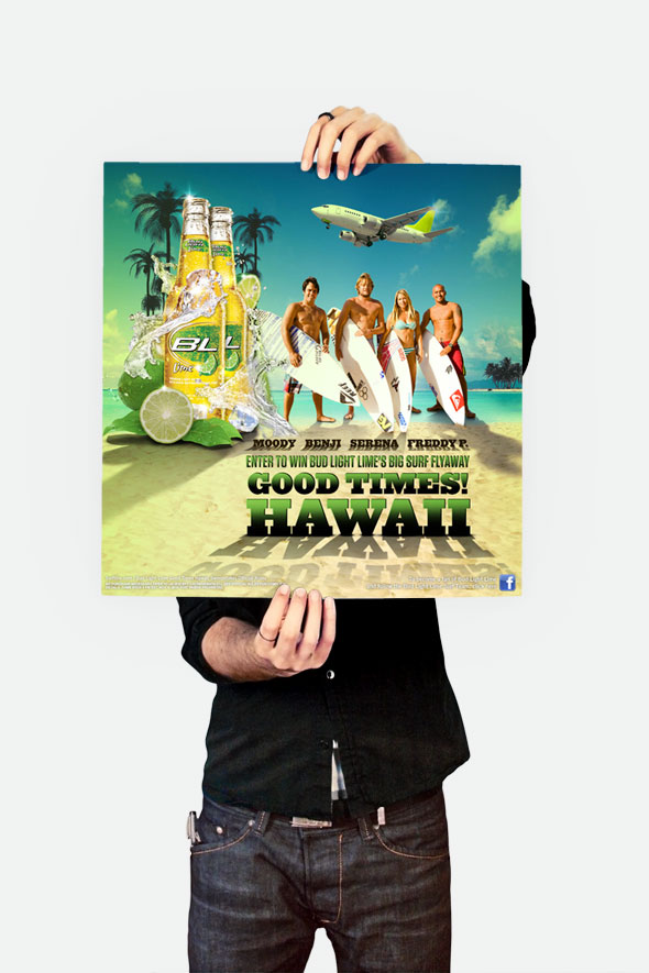 Bud Light Lime - Good Times Hawaii Promotion