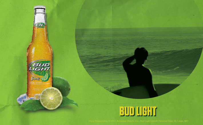 Bud Light Lime - "Bud Light - With a Twist" Campaign.  
