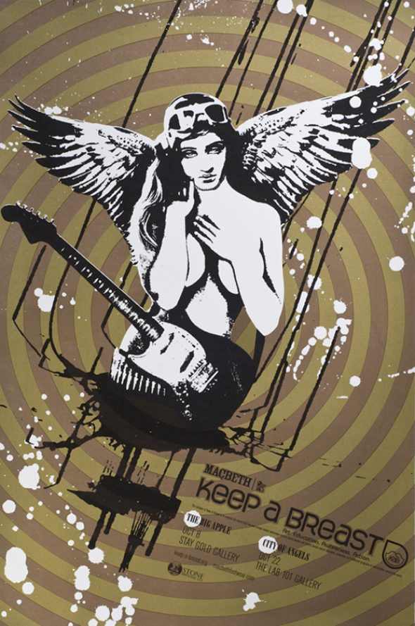 Keep a Breast Poster 24"x36"